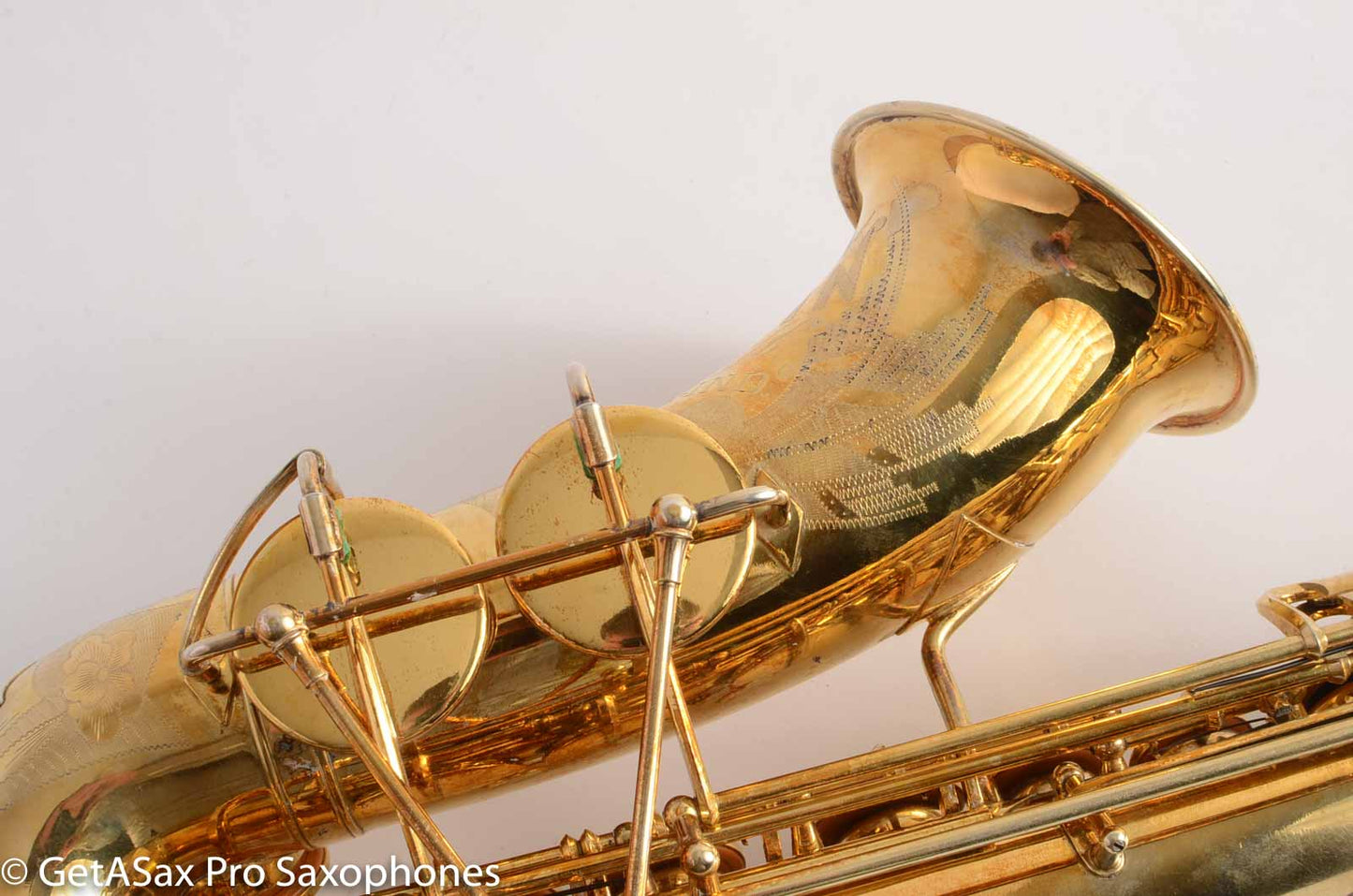 Martin Handcraft Alto Saxophone 125113 Burnished Gold Special Engraving!