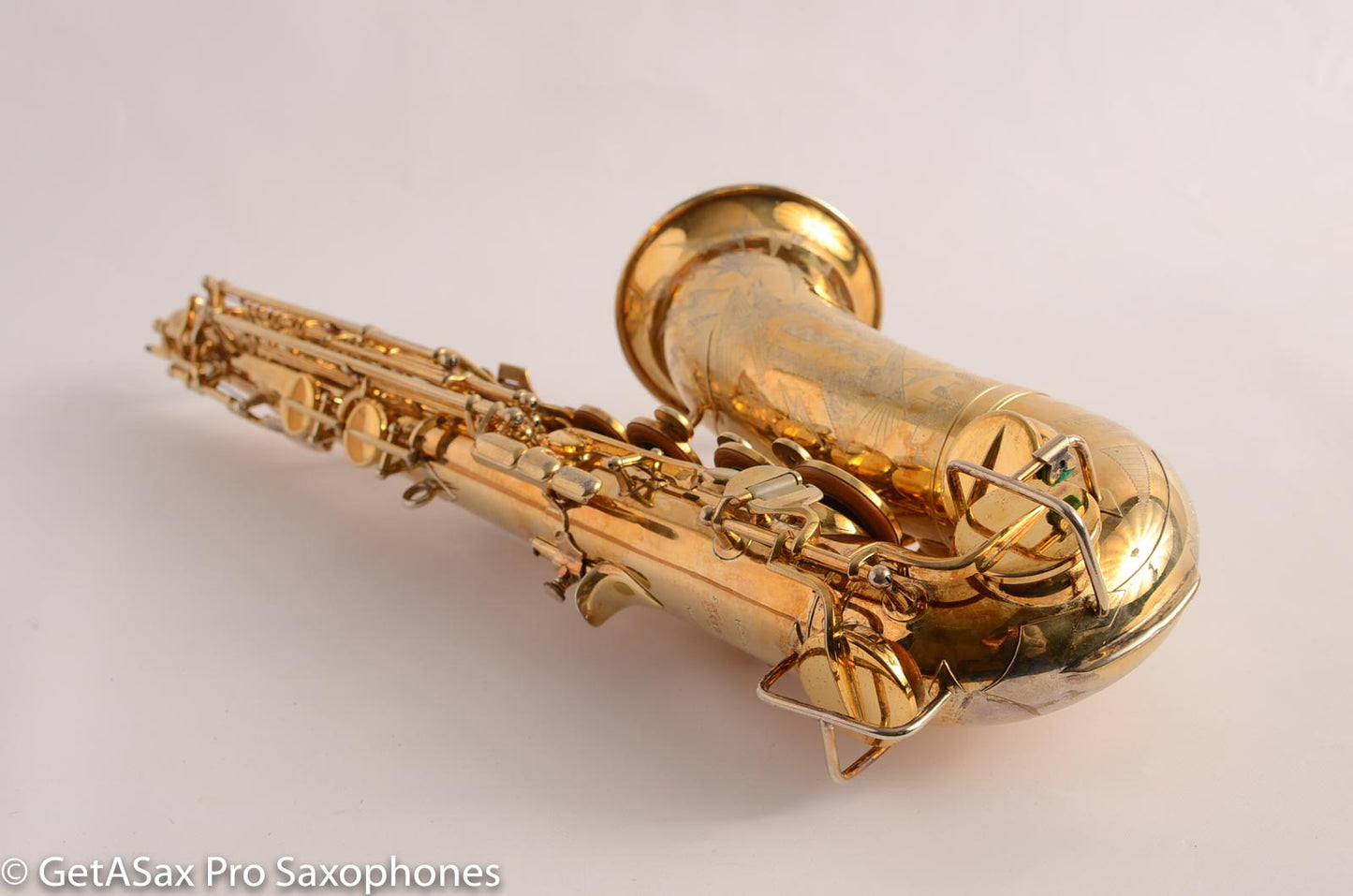 Martin Handcraft Alto Saxophone 125113 Burnished Gold Special Engraving!