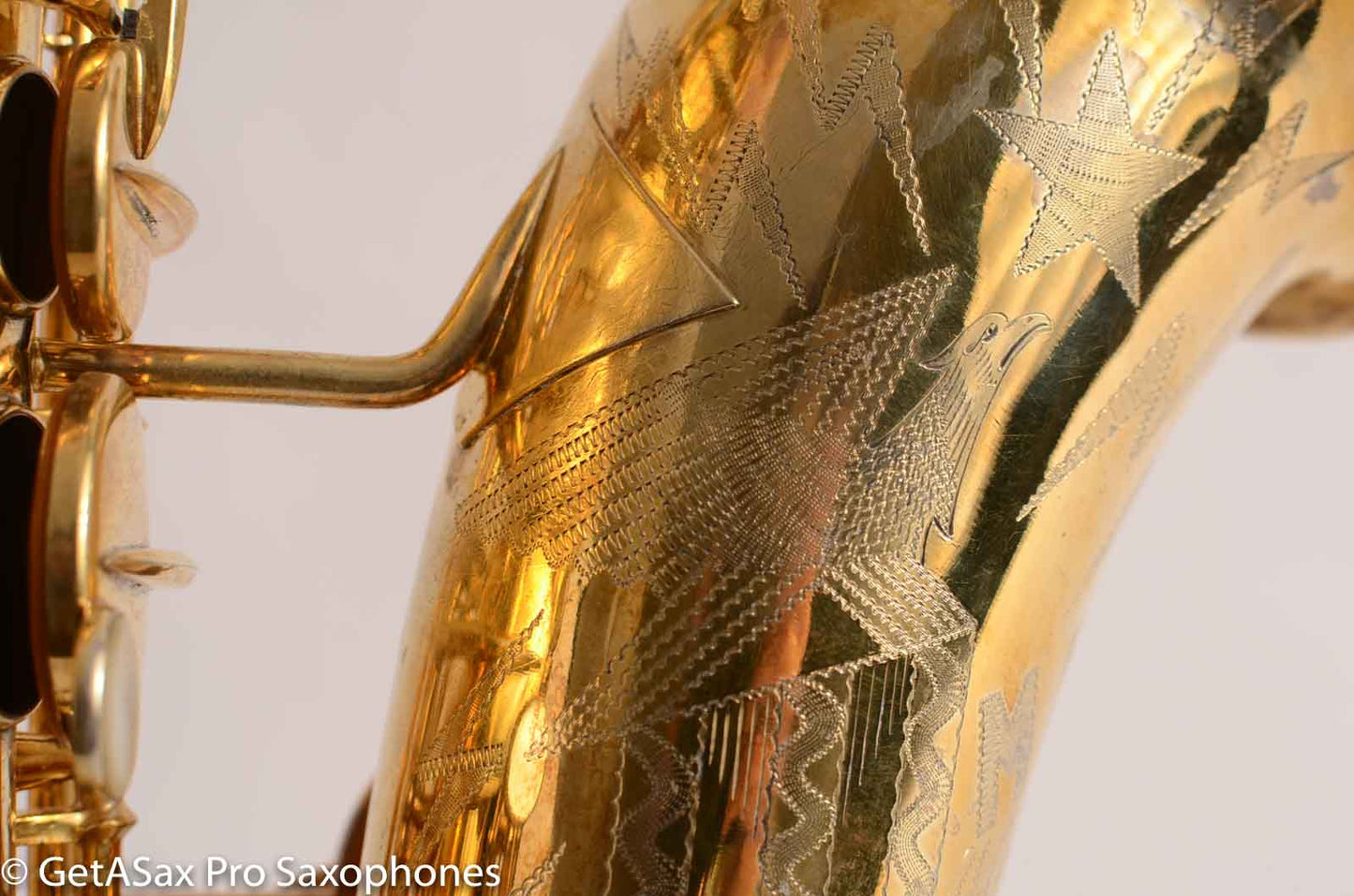 Martin Handcraft Alto Saxophone 125113 Burnished Gold Special Engraving!