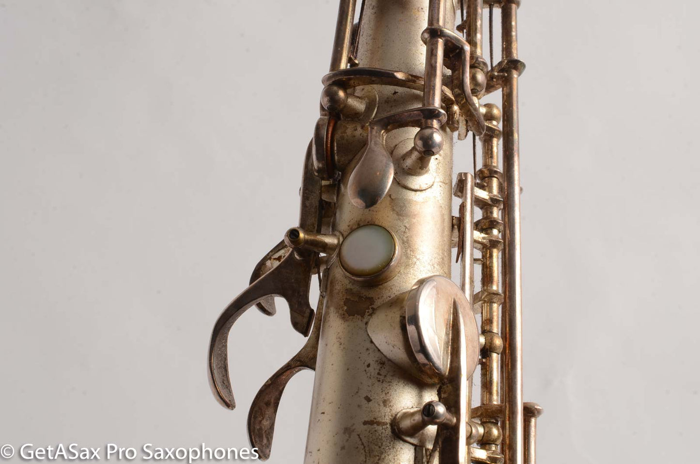 Martin Handcraft Alto Saxophone Original Silver Plate Very Good Condition 80194