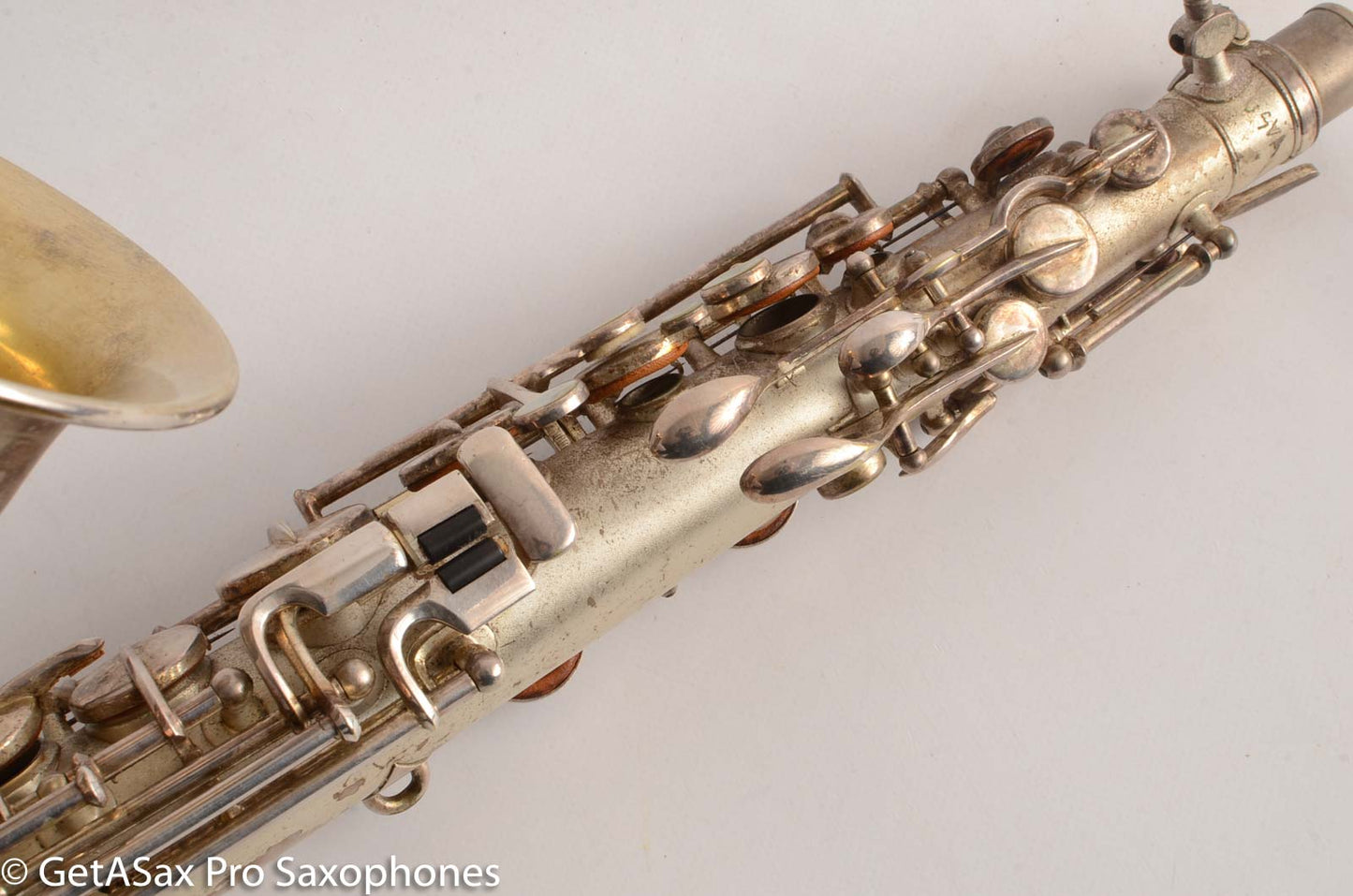 Martin Handcraft Alto Saxophone Original Silver Plate Very Good Condition 80194
