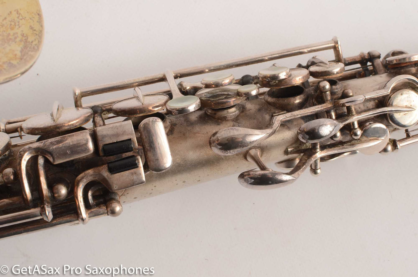 Martin Handcraft Alto Saxophone Original Silver Plate Very Good Condition 75488