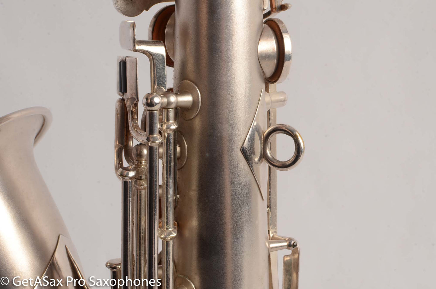 Martin Handcraft Alto Saxophone Original Silver Plate Very Good Condition 91398