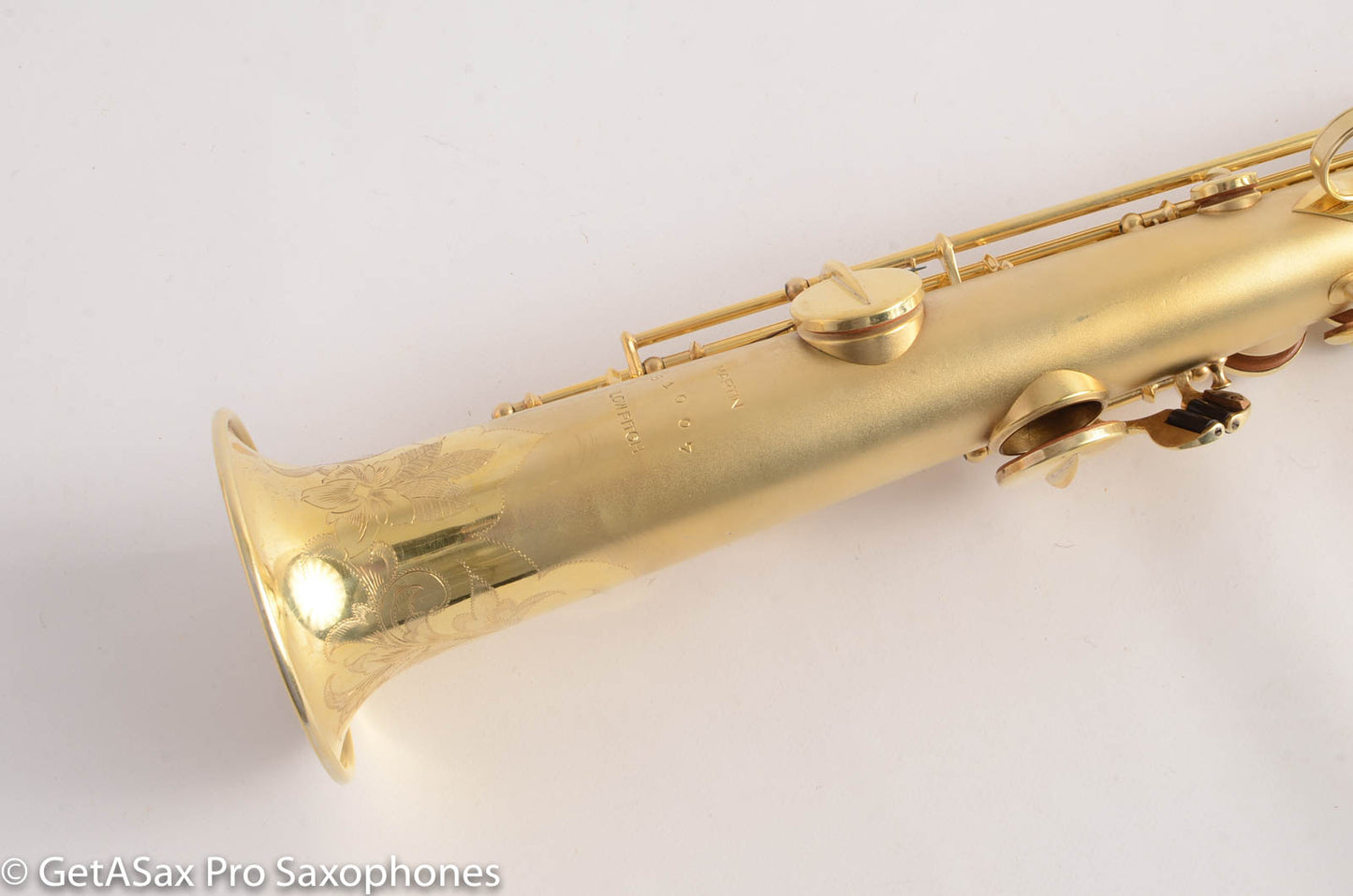 Martin Handcraft Gold Soprano Saxophone 81007