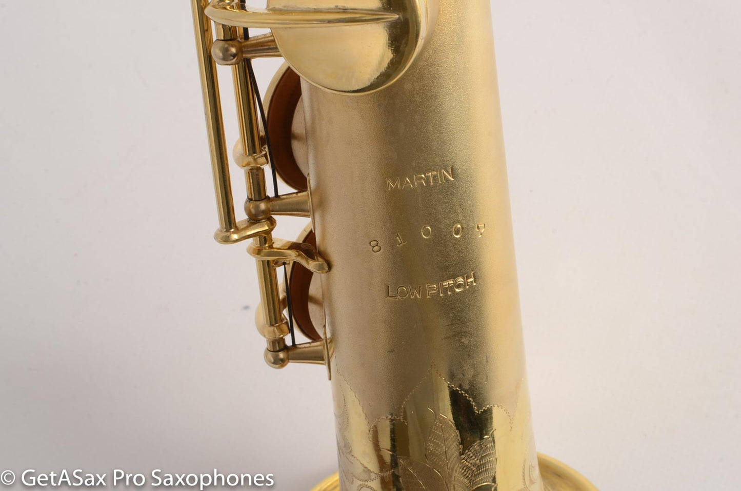Martin Handcraft Gold Soprano Saxophone 81007