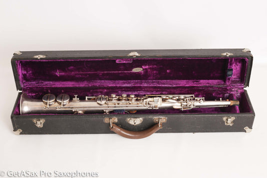 Lyon and Healy Bb Soprano Original Silver 200211