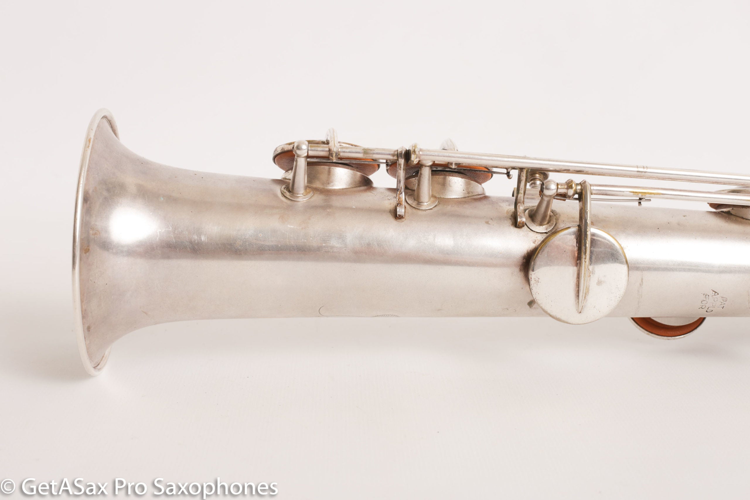 Lyon and Healy Bb Soprano Original Silver 200211 – GETASAX