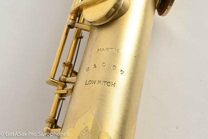 Martin Handcraft Soprano Original Gold Plate Best Vintage! 81007