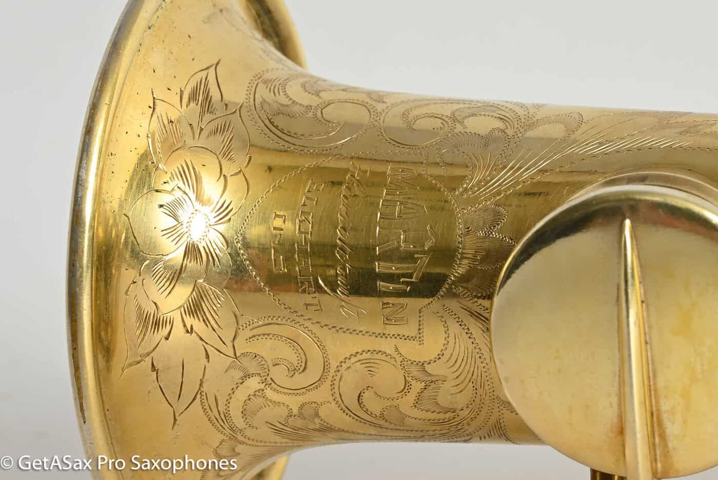 Martin Handcraft Soprano Original Gold Plate Best Vintage! 81007