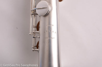 Martin Handcraft Soprano Beautiful Original Silver Overhauled Amazing 83569