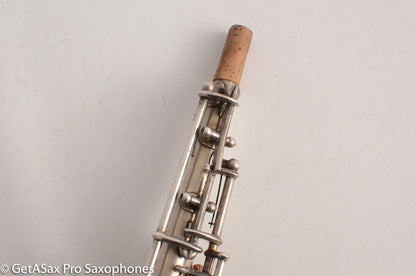 Martin Handcraft Soprano Original Silver Plate Excellent Pads Lewin Bros Great Deal! Exceptional Player