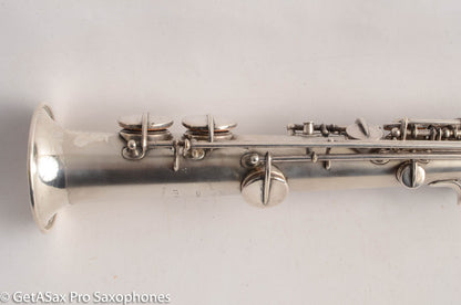 Martin Handcraft Soprano Original Silver Plate Excellent Pads Lewin Bros Great Deal! Exceptional Player