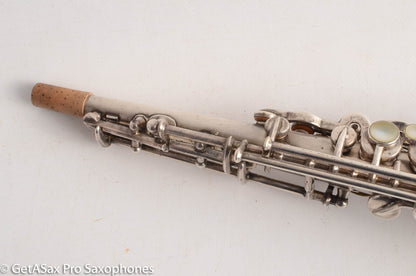 Martin Handcraft Soprano Original Silver Plate Excellent Pads Lewin Bros Great Deal! Exceptional Player