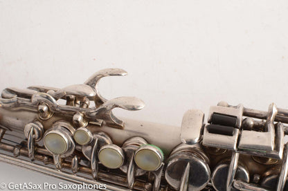 Martin Handcraft Soprano Original Silver Plate Excellent Pads Lewin Bros Great Deal! Exceptional Player