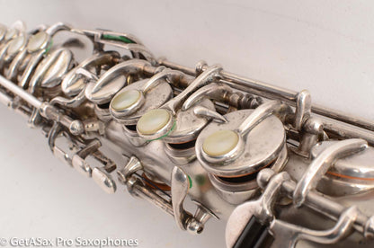 Martin Handcraft Soprano Original Silver Plate Excellent Pads Lewin Bros Great Deal! Exceptional Player