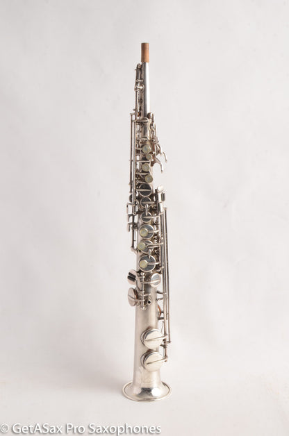 Martin Handcraft Soprano Original Silver Plate Excellent Pads Lewin Bros Great Deal! Exceptional Player