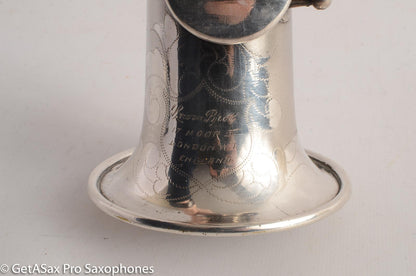 Martin Handcraft Soprano Original Silver Plate Excellent Pads Lewin Bros Great Deal! Exceptional Player