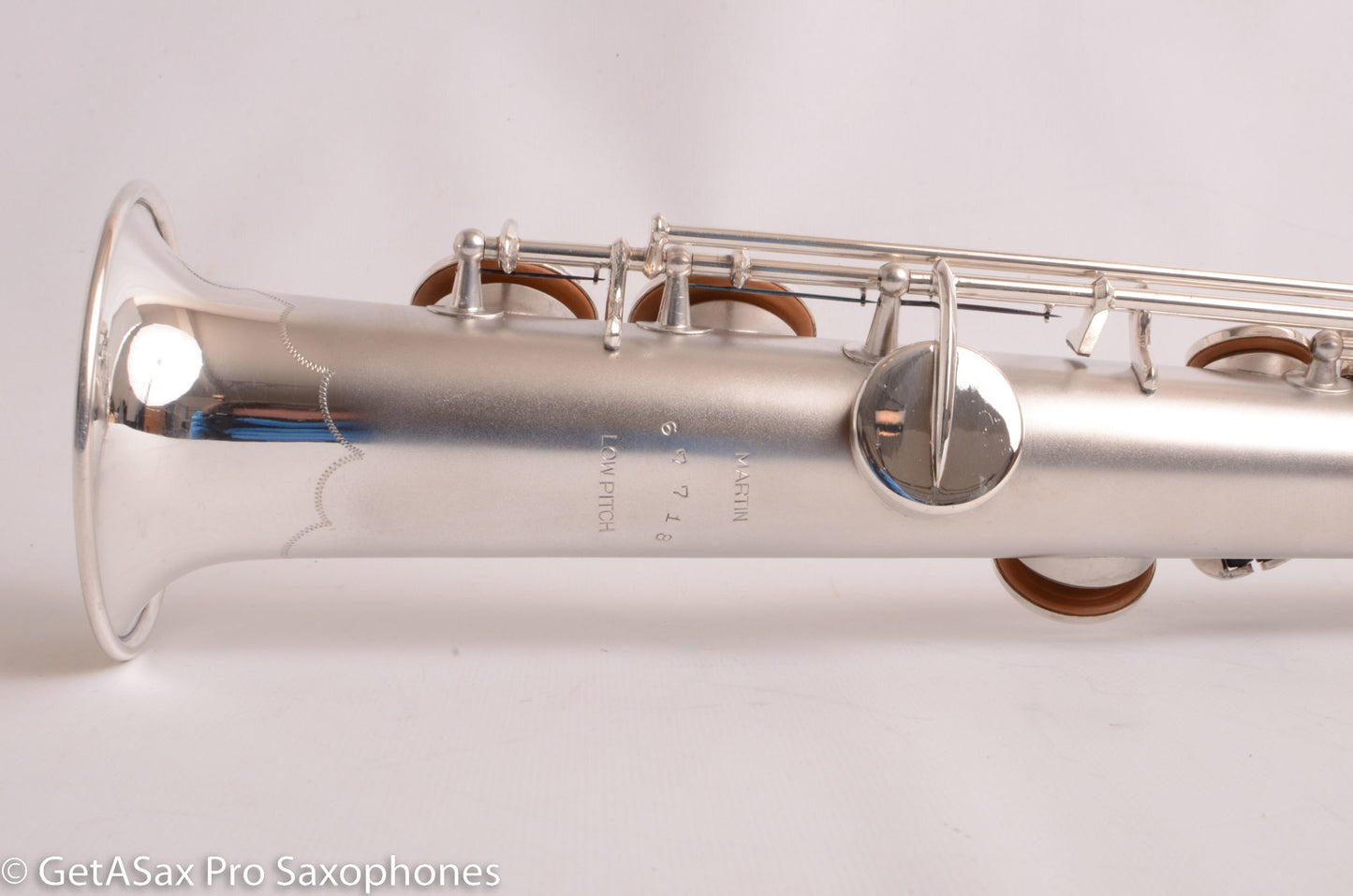 Martin Handcraft Soprano Original Silver Plate Near Mint + Overhauled 67718