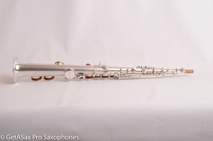 Martin Handcraft Soprano Original Silver Plate Near Mint + Overhauled 67718