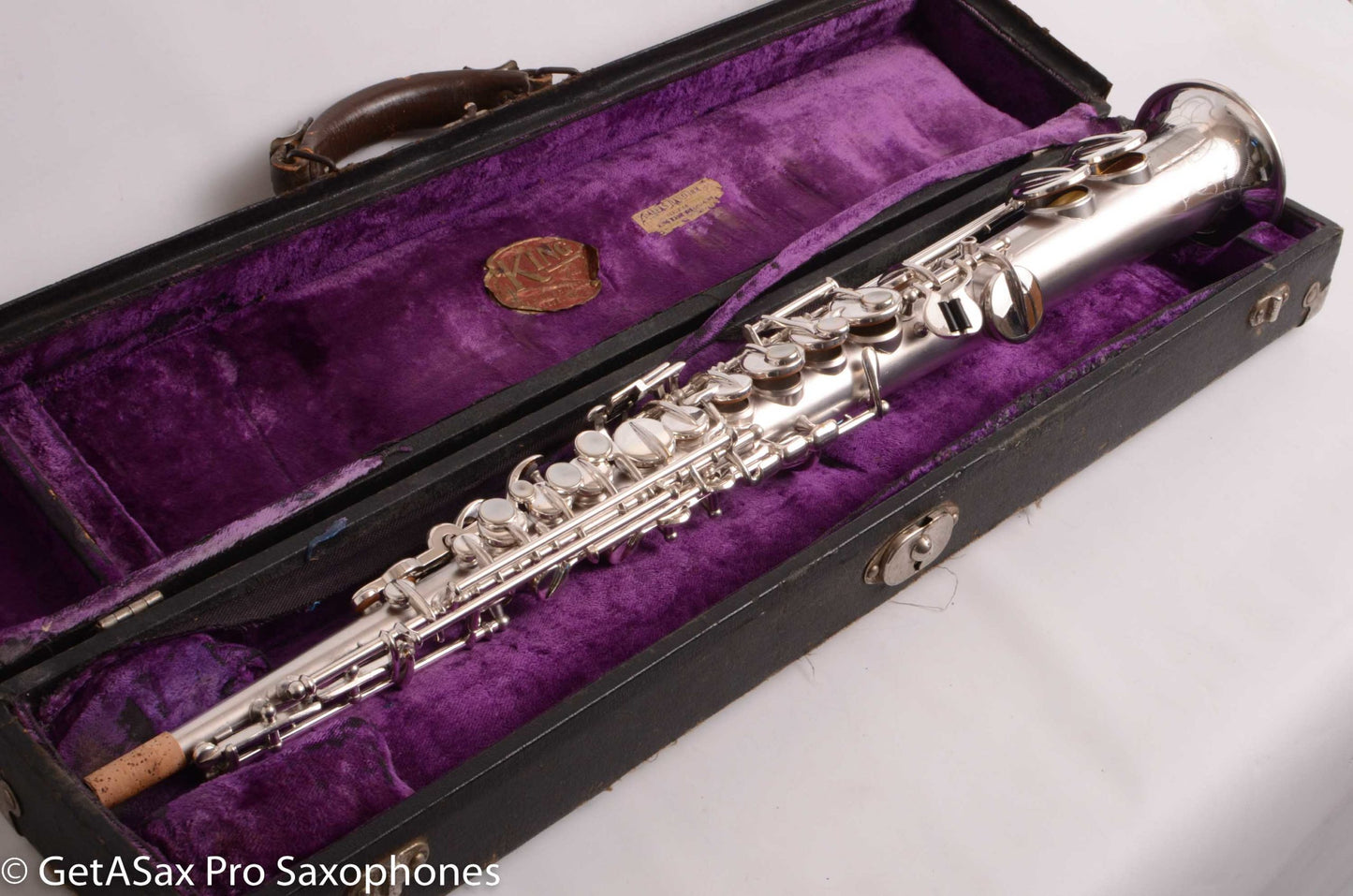 Martin Handcraft Soprano Original Silver Plate Near Mint + Overhauled 67718