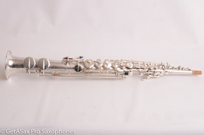 Martin Handcraft Soprano Original Silver Plate Near Mint + Overhauled 67718