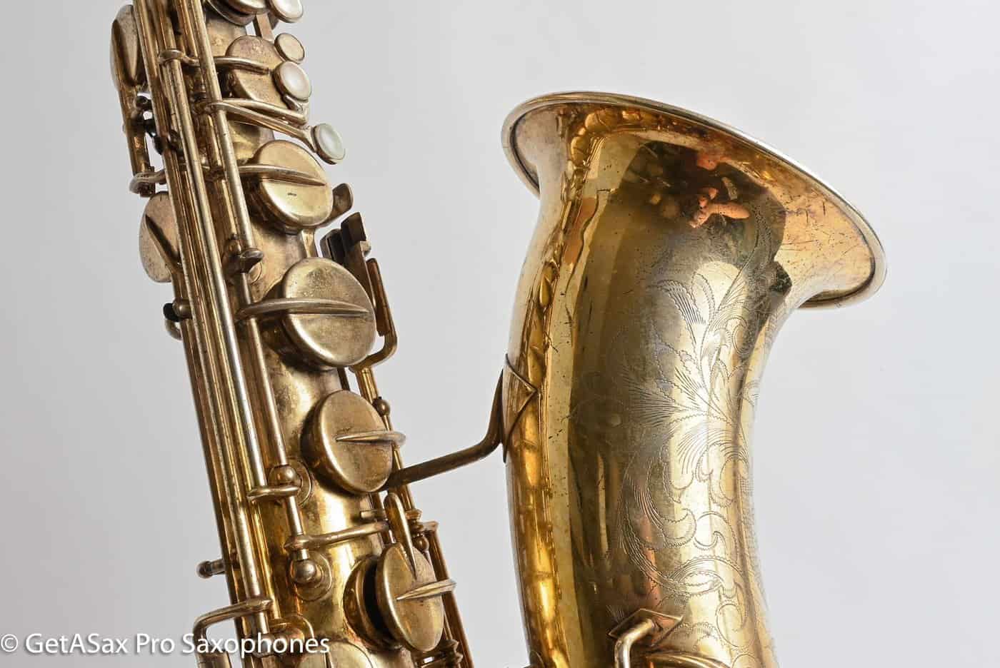 Martin Handcraft Tenor Original Gold Plate Beautiful! 71585