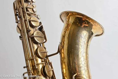 Martin Handcraft Tenor Original Gold Plate Beautiful! 71585