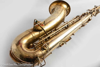 Martin Handcraft Tenor Original Gold Plate Beautiful! 71585