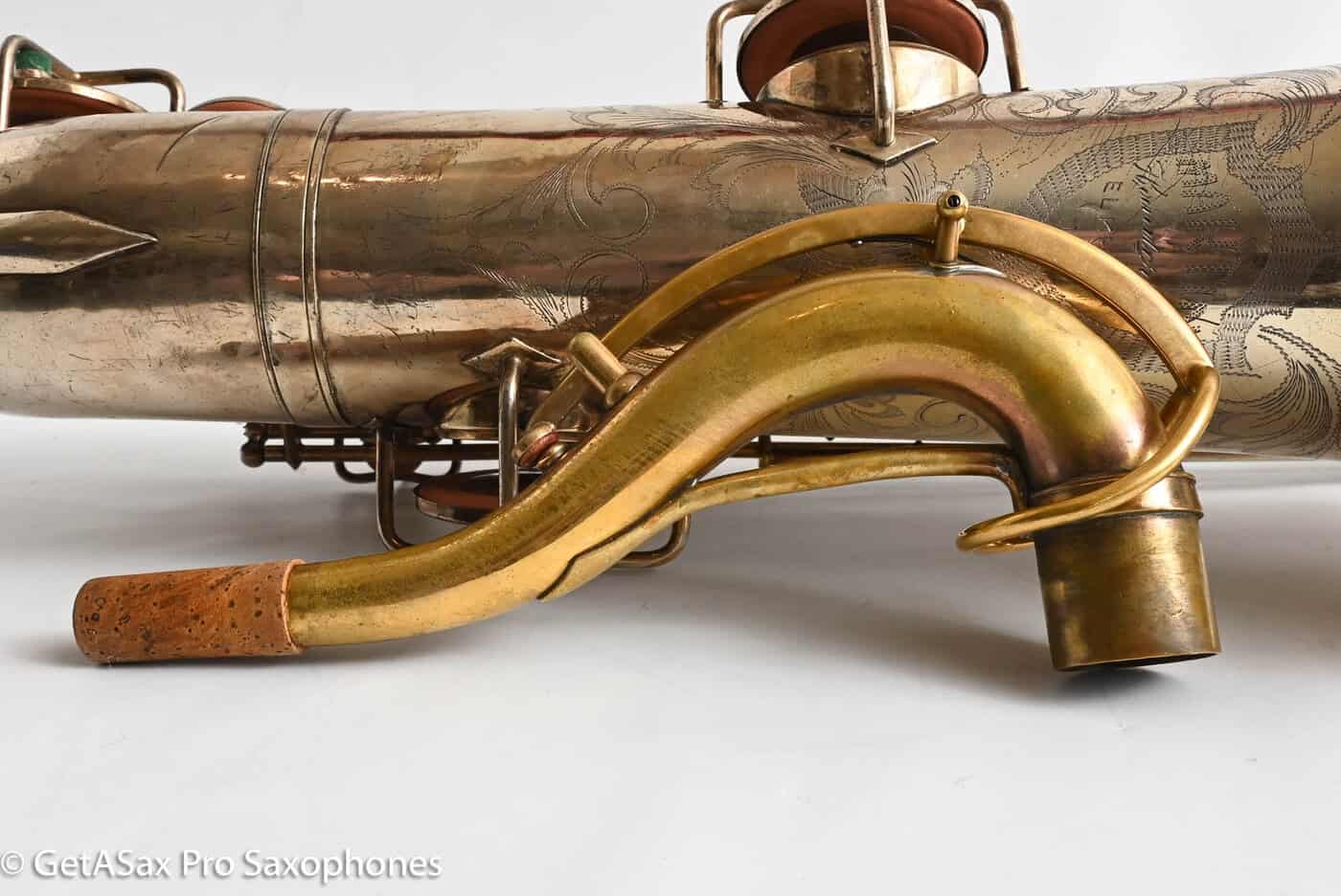 Martin Handcraft Tenor Original Gold Plate Beautiful! 71585