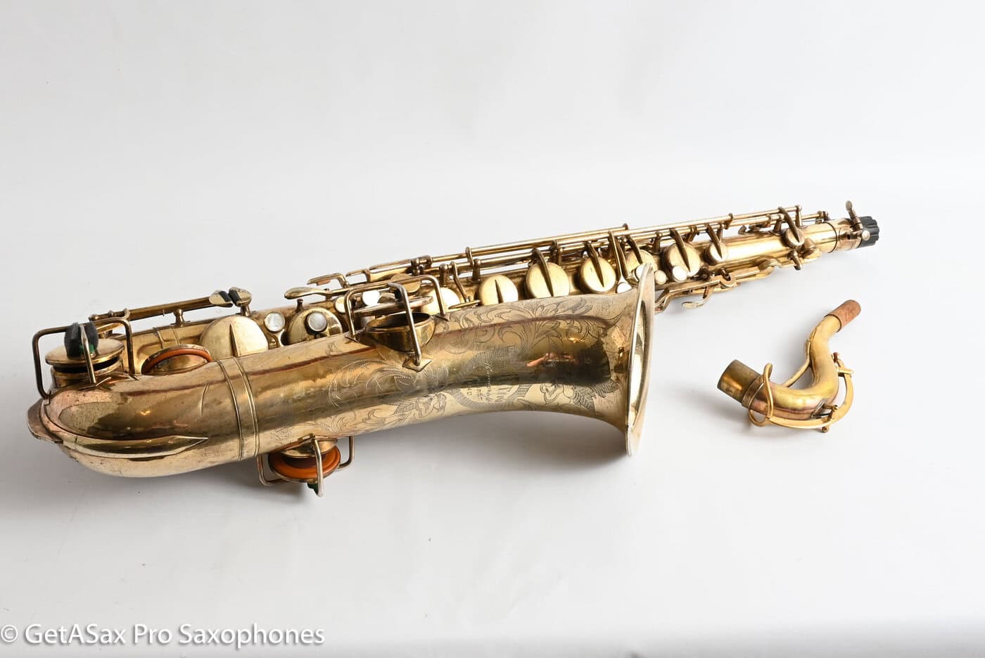 Martin Handcraft Tenor Original Gold Plate Beautiful! 71585