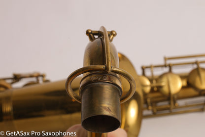 Martin Home Model Unbelievable Condition! C Melody Simplified Collectible!