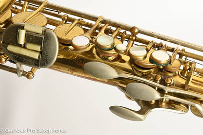 Martin Magna Alto Comm III RARE Solid Silver Neck Recent Repad 208754