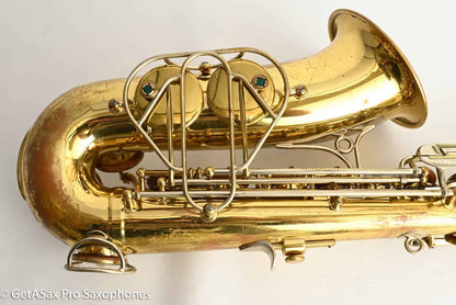 Martin Magna Alto Comm III RARE Solid Silver Neck Recent Repad 208754