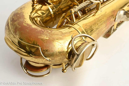 Martin Magna Alto Comm III RARE Solid Silver Neck Recent Repad 208754