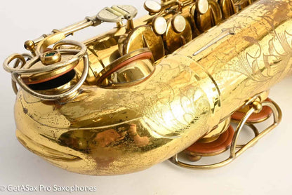 Martin Magna Alto Comm III RARE Solid Silver Neck Recent Repad 208754