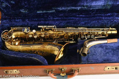 Martin Magna Alto Comm III RARE Solid Silver Neck Recent Repad 208754