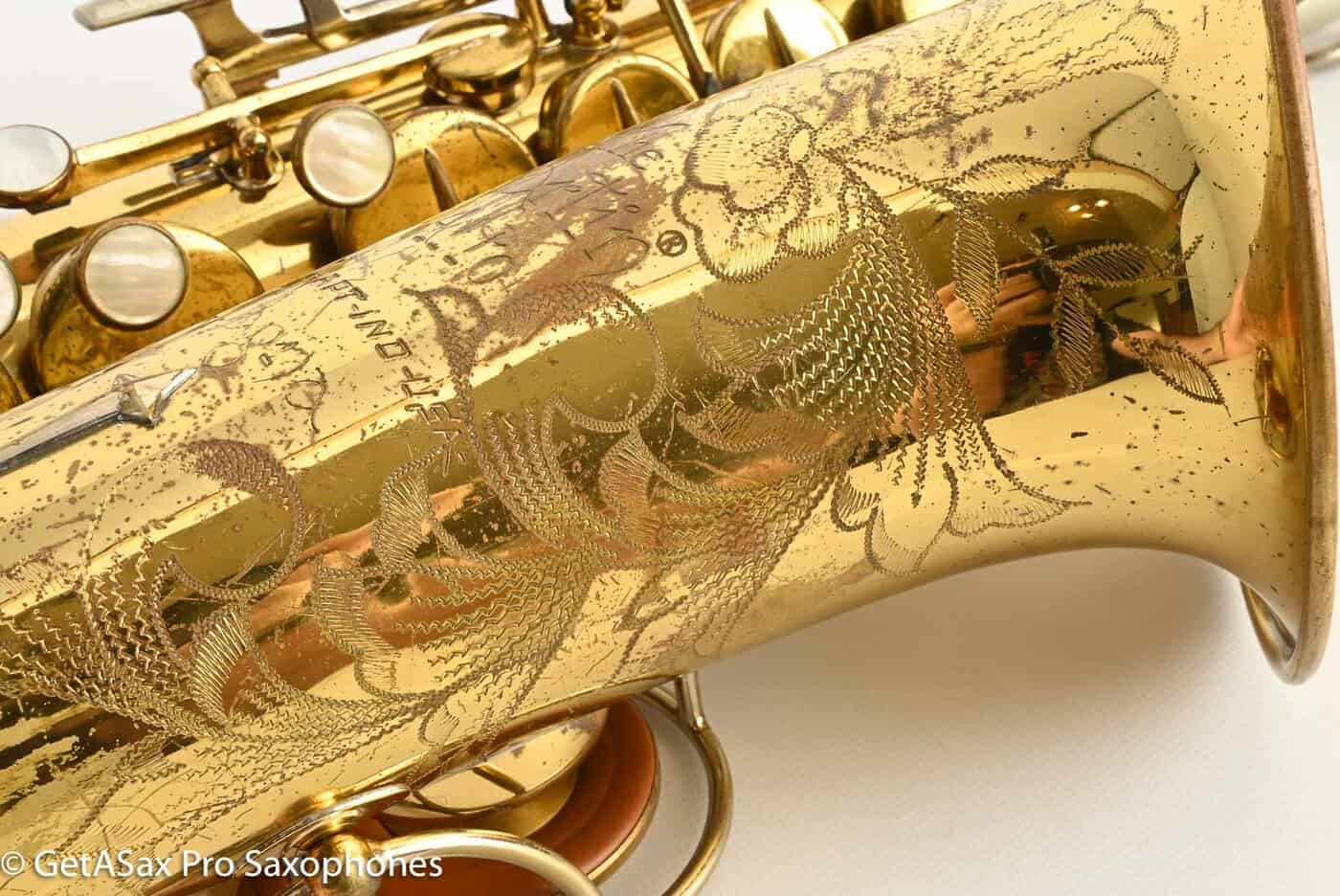 Martin Magna Alto Comm III RARE Solid Silver Neck Recent Repad 208754