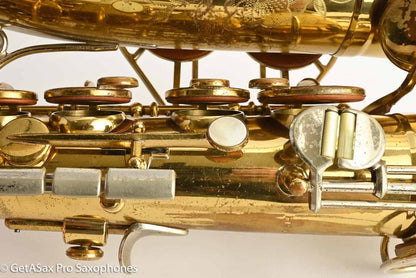 Martin Magna Alto Comm III RARE Solid Silver Neck Recent Repad 208754