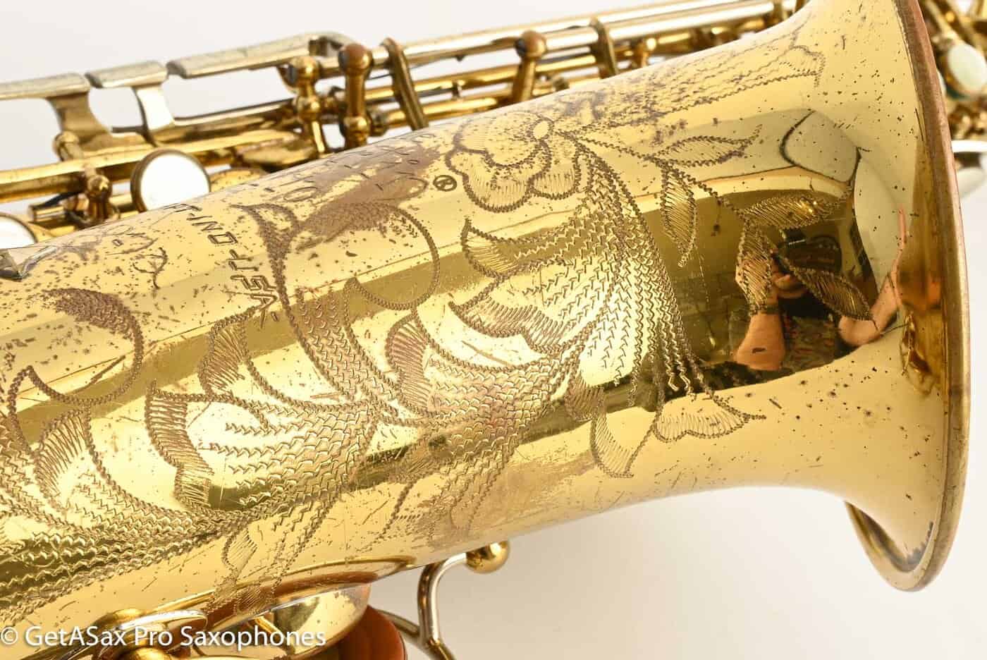 Martin Magna Alto Comm III RARE Solid Silver Neck Recent Repad 208754