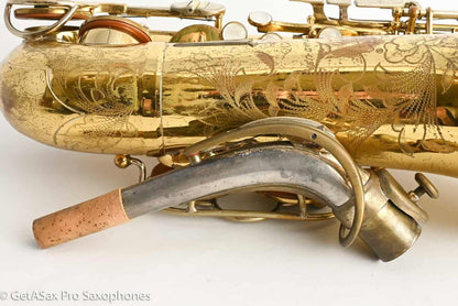 Martin Magna Alto Comm III RARE Solid Silver Neck Recent Repad 208754