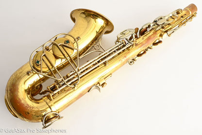 Martin Magna Alto Comm III RARE Solid Silver Neck Recent Repad 208754