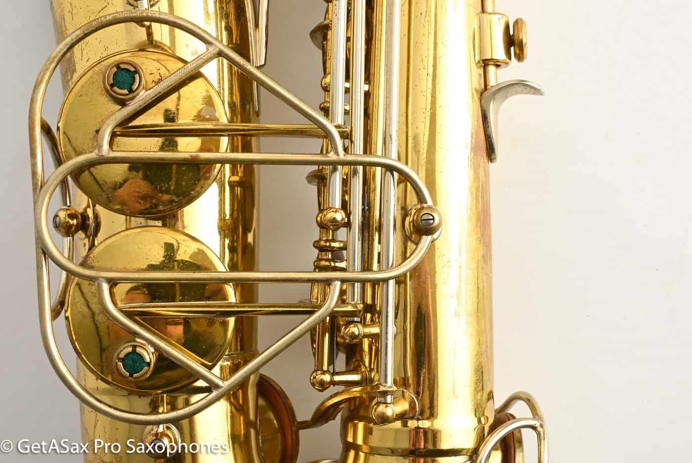 Martin Magna Alto Comm III RARE Solid Silver Neck Recent Repad 208754