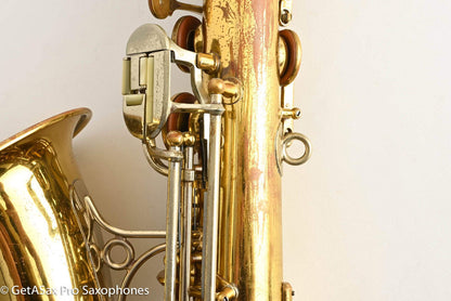 Martin Magna Alto Comm III RARE Solid Silver Neck Recent Repad 208754