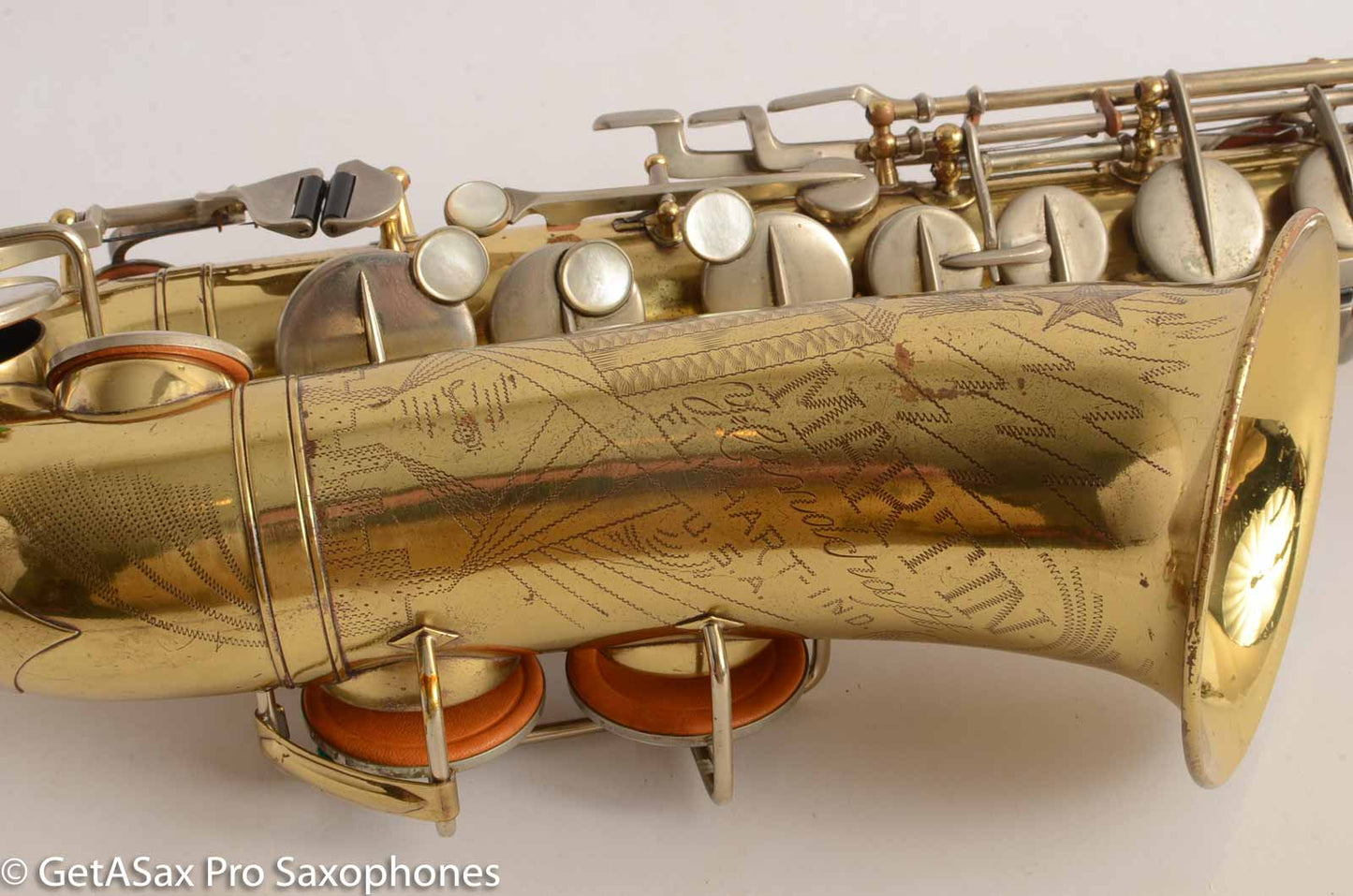 Martin Committee I Alto Saxophone Skyline Searchlight Relacquer Great Deal 119597