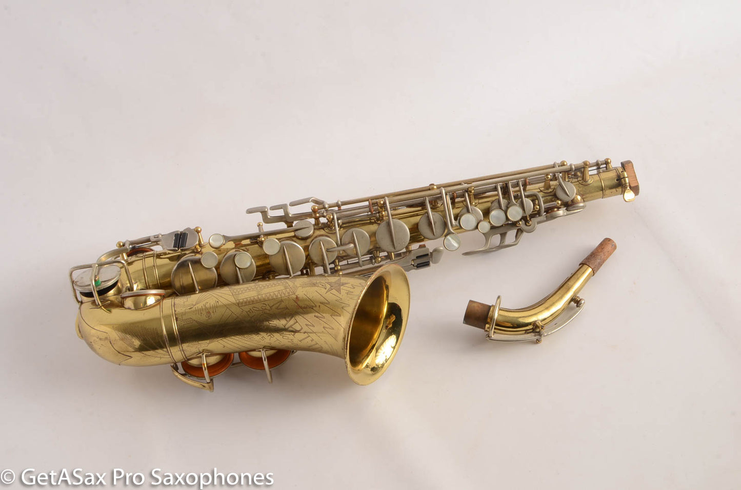 Martin Committee I Alto Saxophone Skyline Searchlight Relacquer Great Deal 119597