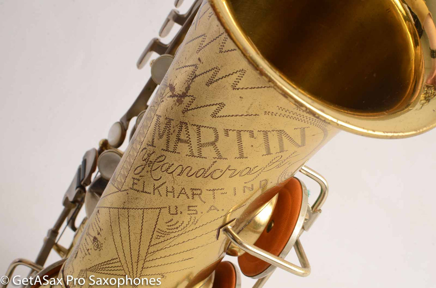 Martin Committee I Alto Saxophone Skyline Searchlight Relacquer Great Deal 119597