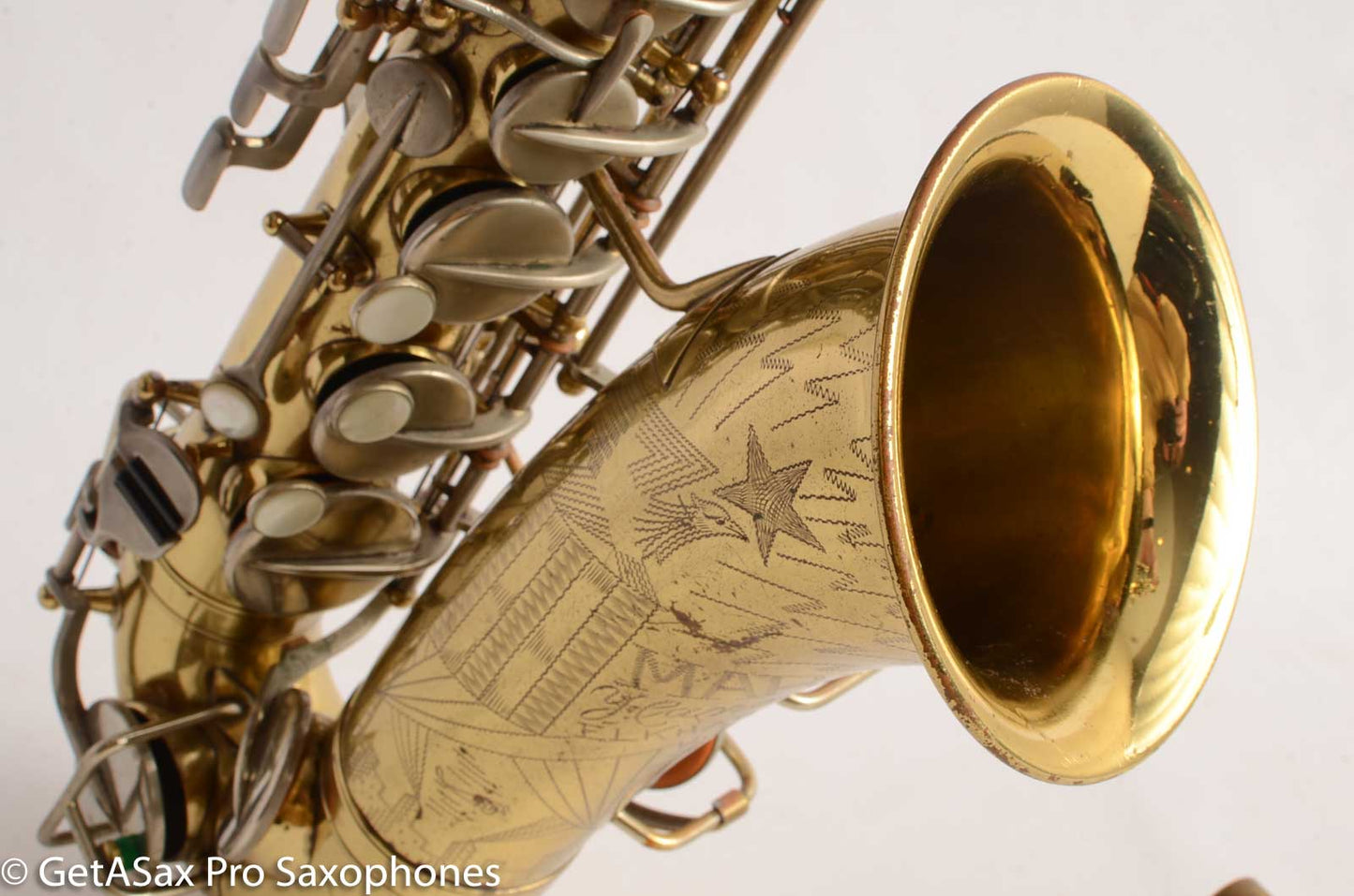 Martin Committee I Alto Saxophone Skyline Searchlight Relacquer Great Deal 119597