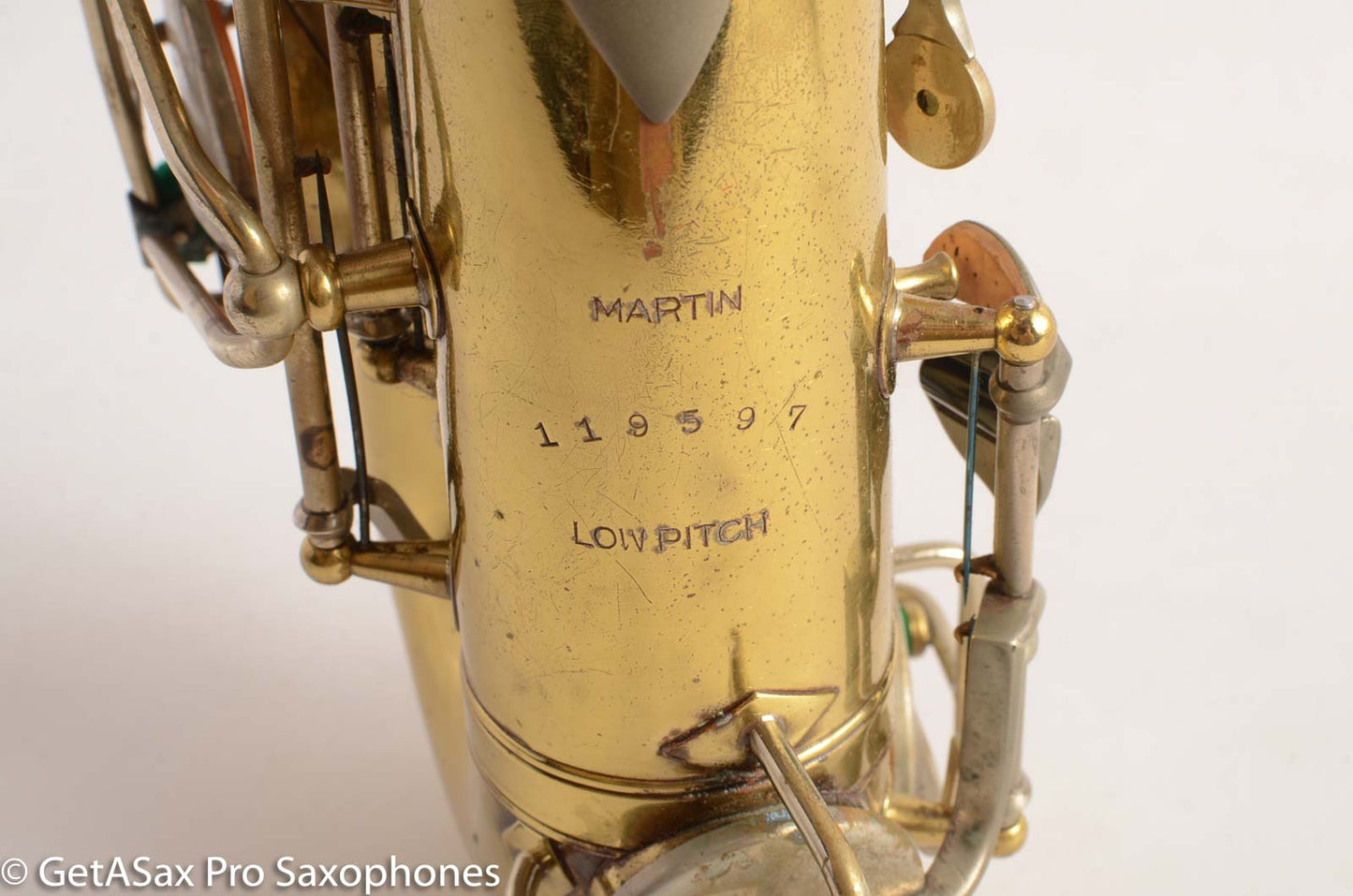 Martin Committee I Alto Saxophone Skyline Searchlight Relacquer Great Deal 119597