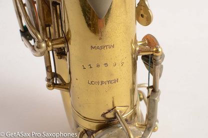 Martin Committee I Alto Saxophone Skyline Searchlight Relacquer Great Deal 119597