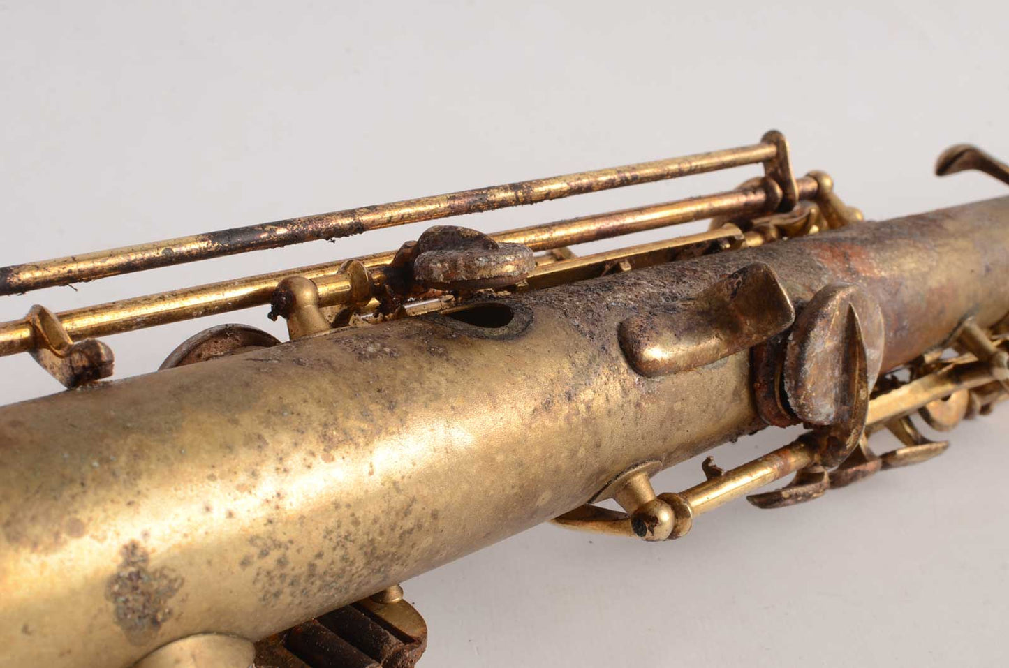 Martin Soprano Gold Plate Saxophone - Repairman's Special!